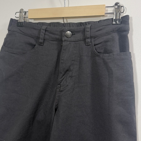Pact Women’s Charcoal Gray Wide leg organic cotton pants size small - Picture 2 of 10